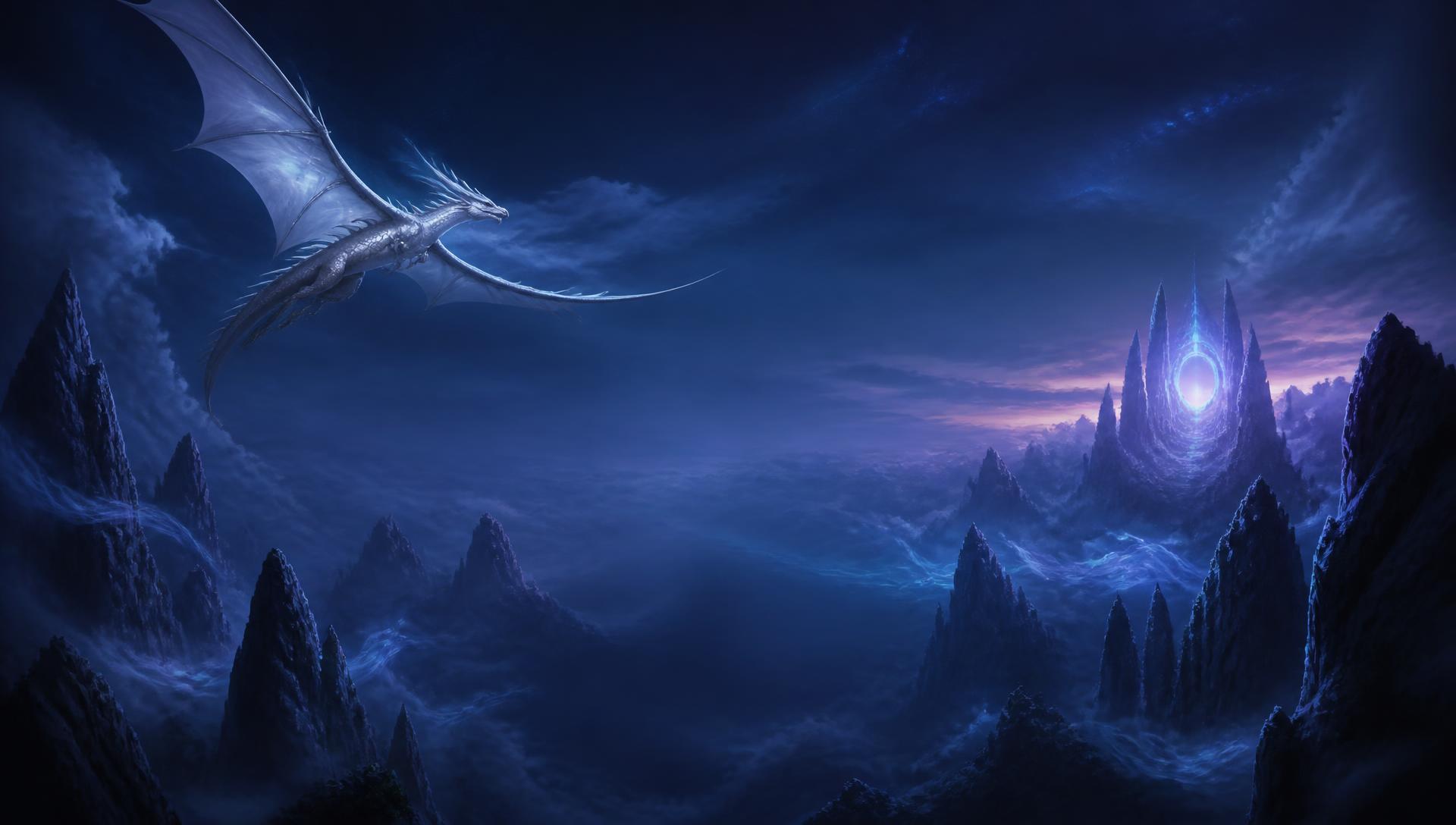 Fantasy creatures, dragons, angels and elementals from the world of Magic